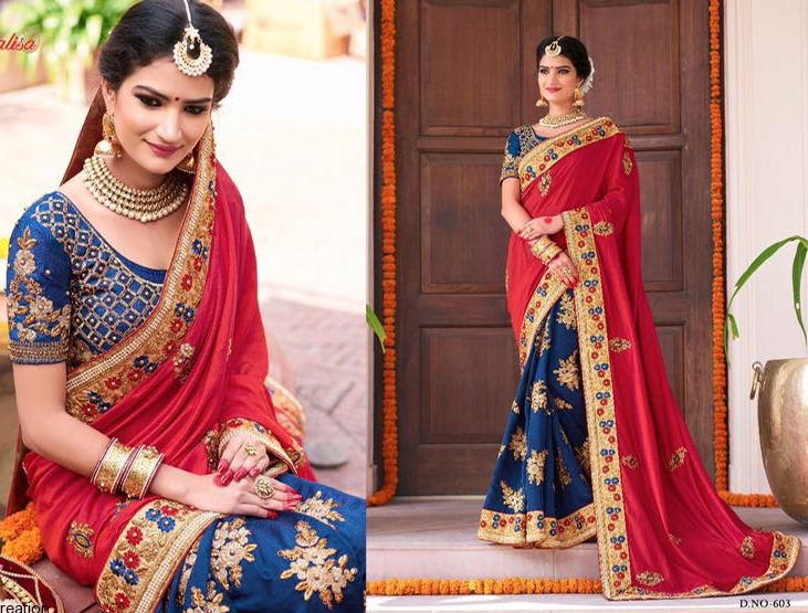 Monalisa Designer Sarees 600 Series — Womenz Fashion