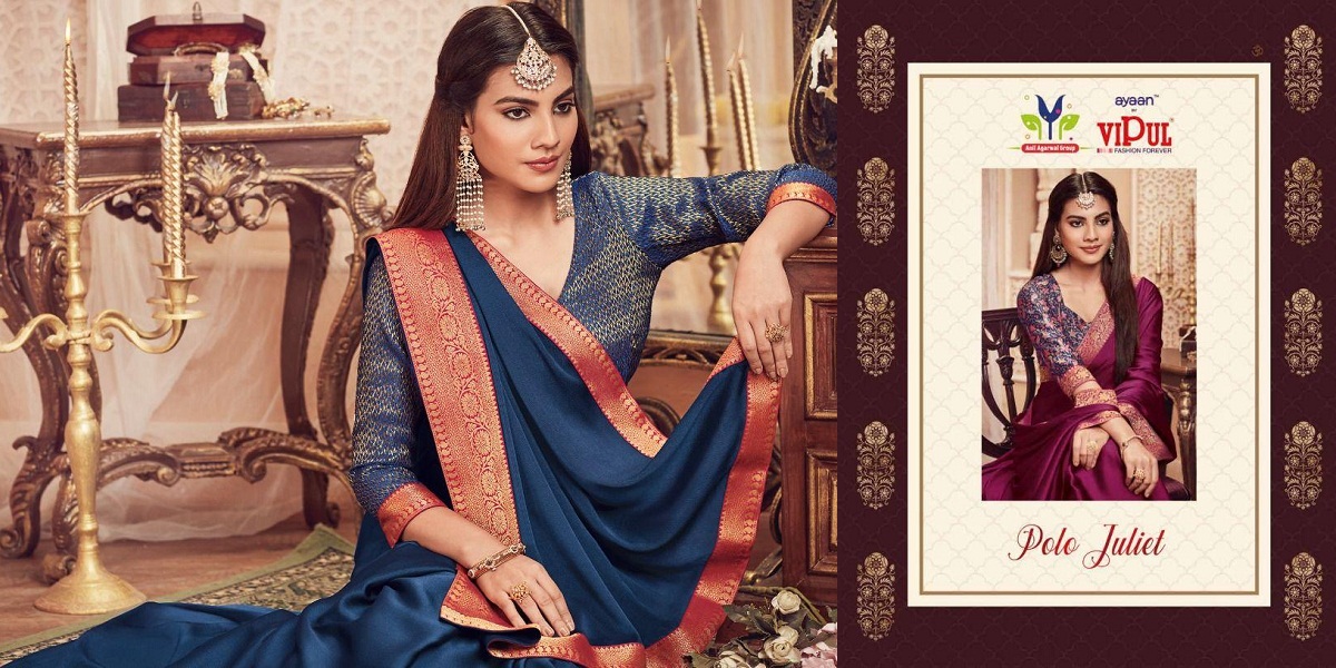 Vipul brand new sarees catalogue at wholesale price | Free shipping all  over india Order online - YouTube