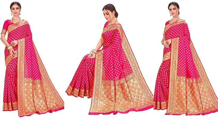 Women’s Banarasi Silk Saree Sarees